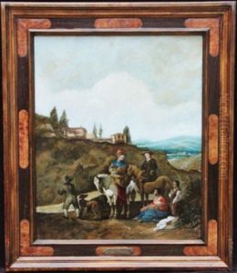 Scene De Genre by Hendrick Mommers