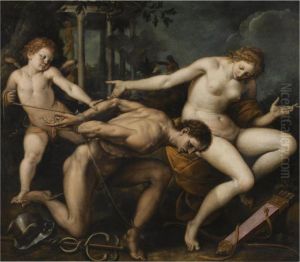 An Allegory Of Love And Wisdom by Isidoro Bianchi