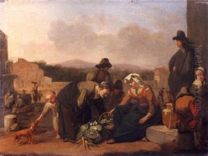 Mercato Di Verdure by Hendrick Mommers