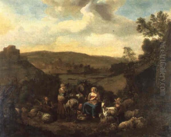 Landschaft Mit Vieherde - view 1