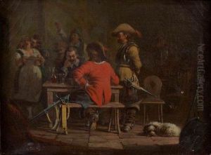 Scene D'interieur by Luigi Bianchi