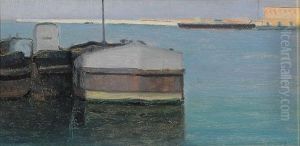 Il Porto Di Ancona by Luigi Bianchi