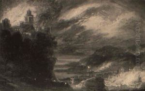 The Destruction Of Sodom And Gomorrah by Joos de Momper the Elder