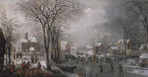 Paysage De Riviere Gelee - view 1