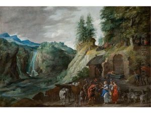 Eliezer Bei Rebekka An Der Quelle Eliezer Bei Rebekka An Der Quelle