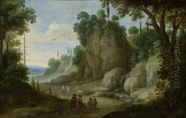 Weite Landschaft Mit Figuren - view 1