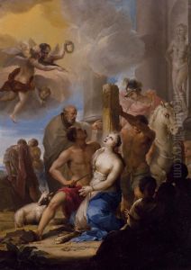 Martirio Di Sant'agnese by Pietro Bianchi