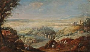 Paysage Fluvial Anime by Joos de Momper the Younger