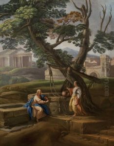 Gesu E La Samaritana by Pietro Bianchi