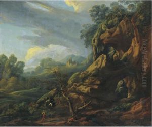 Hagar And The Angel by Pietro Bianchi