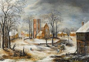 Winterlandschap - Paysage D'hiver