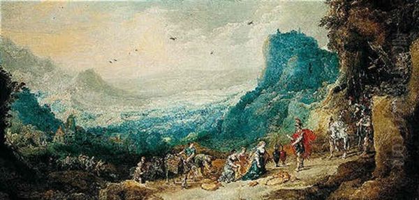 The Offering Of Abigail To David - view 1