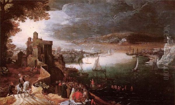 Christ Preaching To The Multitude On The Sea Of Galilee - view 1