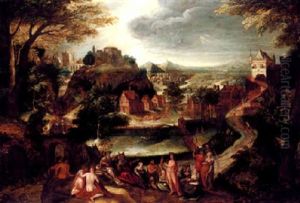 An Extensive Landscape With The Judgement Of Midas