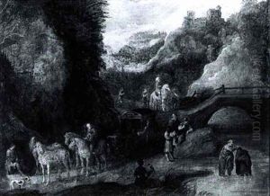 The Apostle Philip Baptising The Viceroy Of Ethiopia