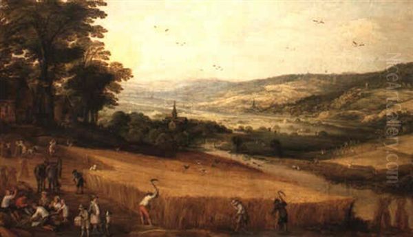 Landscape With Harvesters - view 1