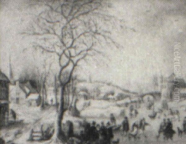 Villagers Skating - view 1