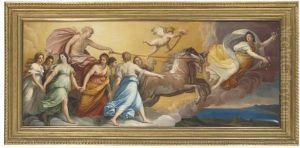 Aurora: Apollo In His Chariot Preceeded By Dawn by Charles Bianchini