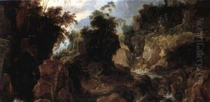 Mountainous Landscape by Joos de Momper the Younger