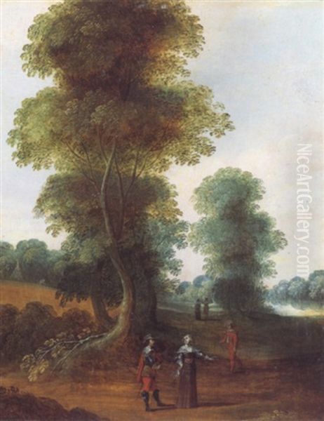 Paesaggio Con Gentildonne E Gentiluomini &      Paesaggio Con Gentildonne E Gentiluomini - view 1