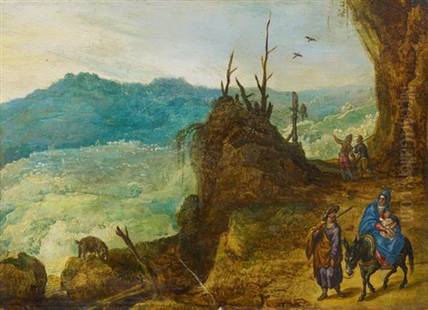 Die Heilige Familie Auf Der Flucht Nach Agypten - view 1