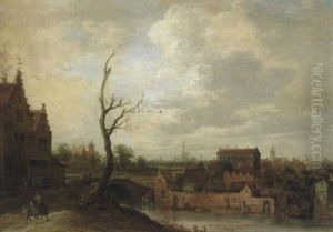 Blick Auf Antwerpen by Frans de Momper