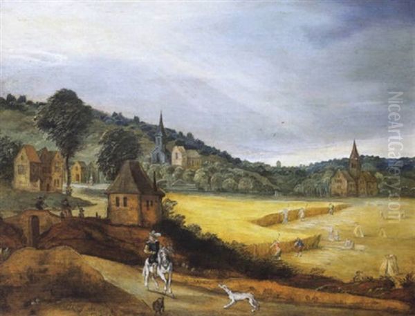 Landschaft Mit Falkenjager - view 1