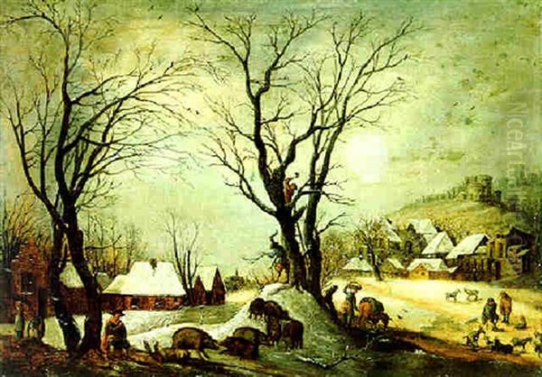 Flandrische Winterlandschaft - view 1