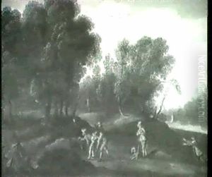 Le Jeu De Saute-mouton by Frans de Momper