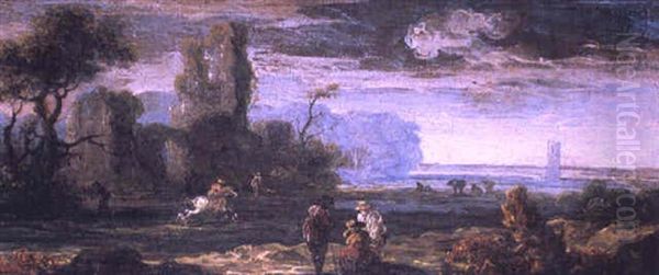Paesaggio Con Figure - view 1