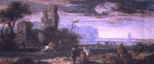 Paesaggio Con Figure