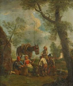 Lantlig Idyll Med Sallskap by Paolo Monaldi