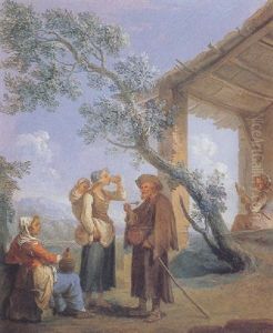 Peasants In A Landscape Peasants In A Landscape