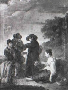 Peasants In A Landscape Peasants In A Landscape