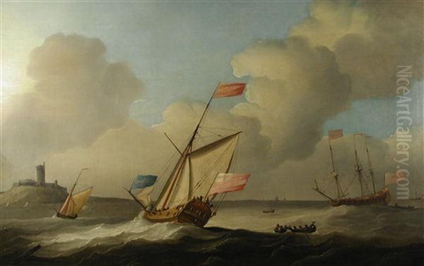 Shipping Off The Coast - view 1