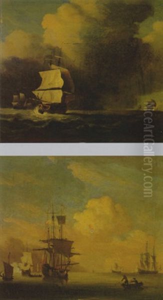 Shipping Off The Coast - view 1