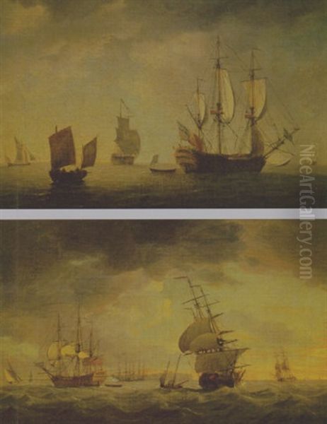 Man Of War Off Coast - view 1