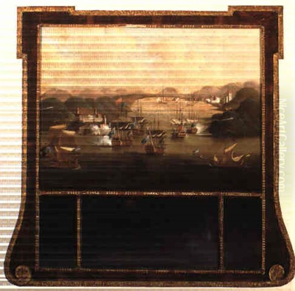 The Battle Of Porto Bello, 21st November 1739 - view 1