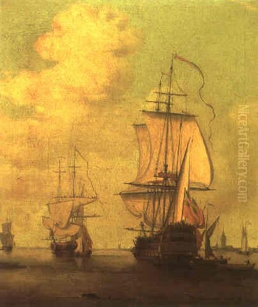 Squadron Of The Red Preparing To Put To Sea - view 1