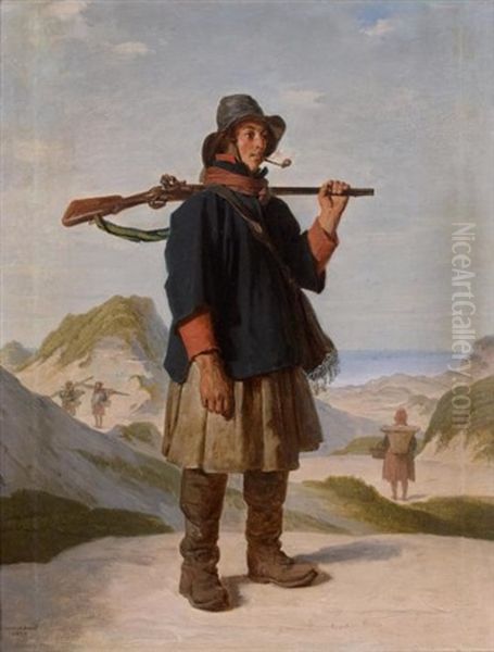 Chasseur Dans Les Dunes - view 1