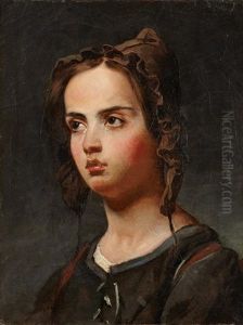 Portrait De Frederique, Fille De L'artiste