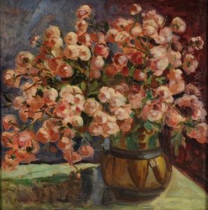 Vaso Di Ranuncoli by Pieretto Bortoluzzi Bianco
