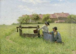 Les Amoureux Pres Du Puits Les Amoureux Pres Du Puits