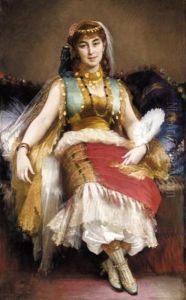 Odalisque Turque by Xavier Alphonse Monchablon
