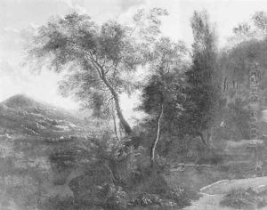 Italienische Gebirgslandschaft by Frederik de Moncheron