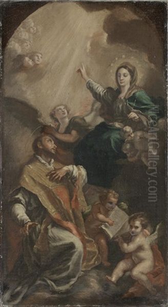 The Vision Of Saint Ignatius Loyola - view 1