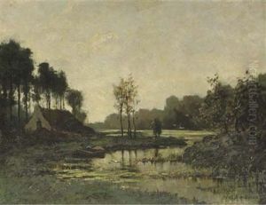 A Calm Stream by Frits Mondriaan