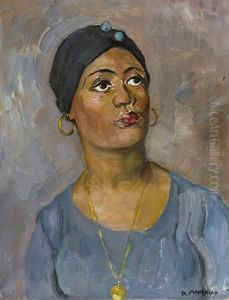 Portrait Of Sibbetje by Piet Mondrian