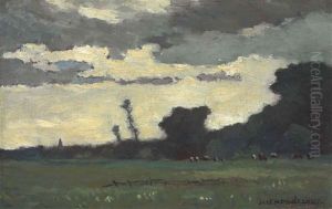 Schemering by Piet Mondrian