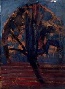 Le Saule Bleu by Piet Mondrian